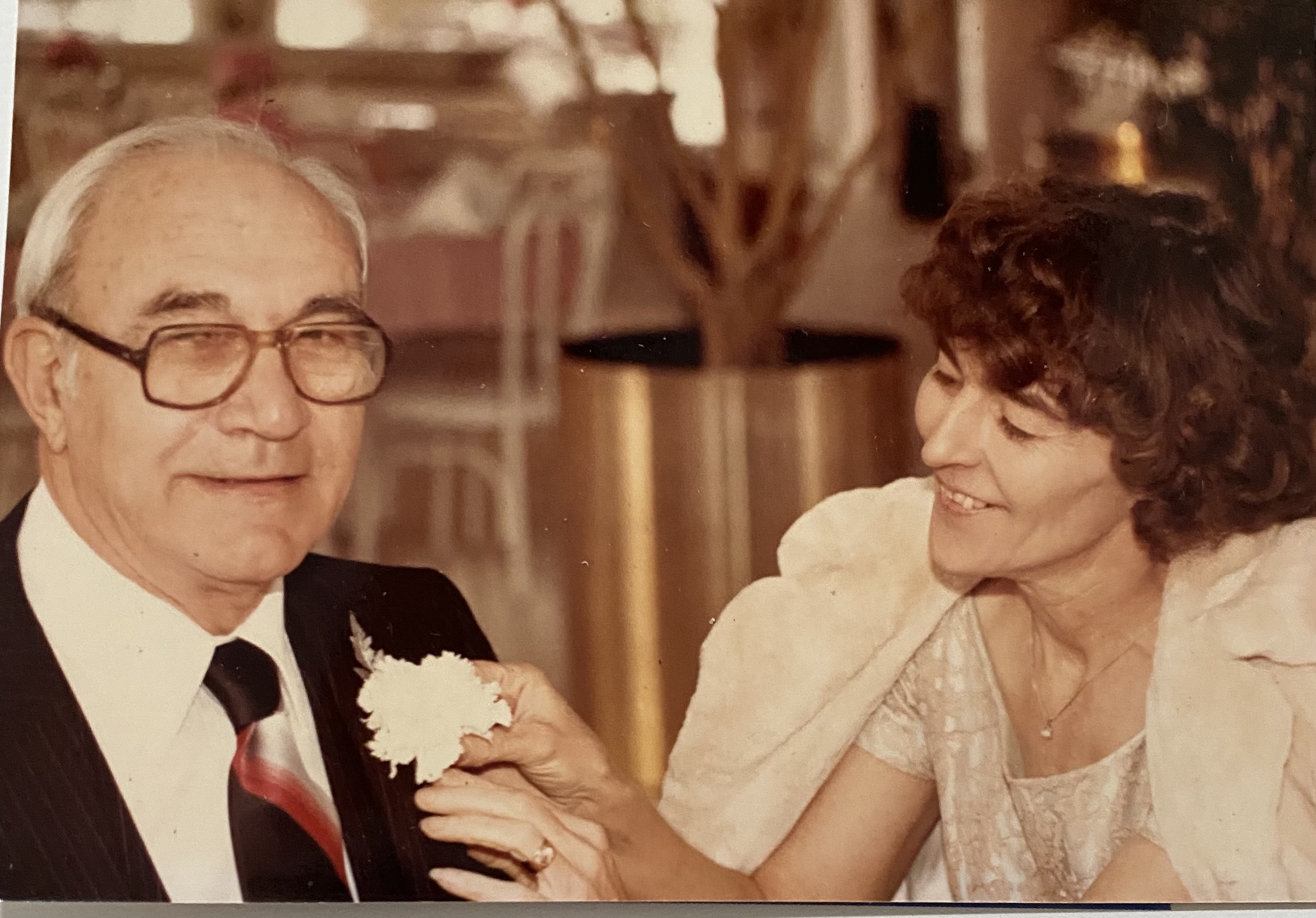 Opal and Clinton Barrett